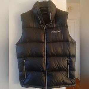 Marmot Down Puffer Vest, 700 Fill, Black, Size Medium